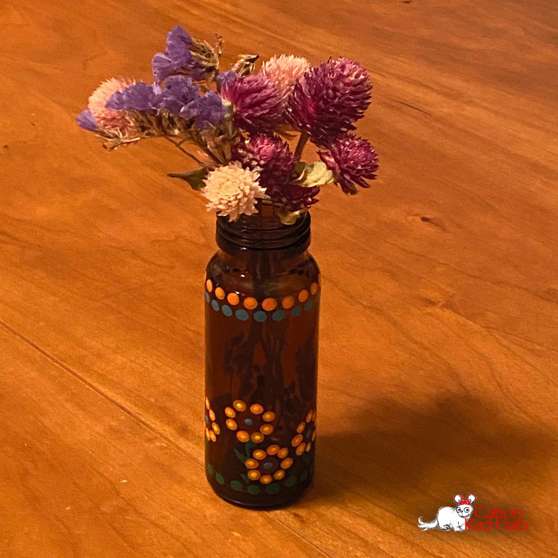 Hangling Monkey Shoulder bottle flower pot